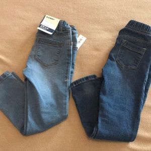 Old Navy girls jeans/leggings lot Size 4t.
